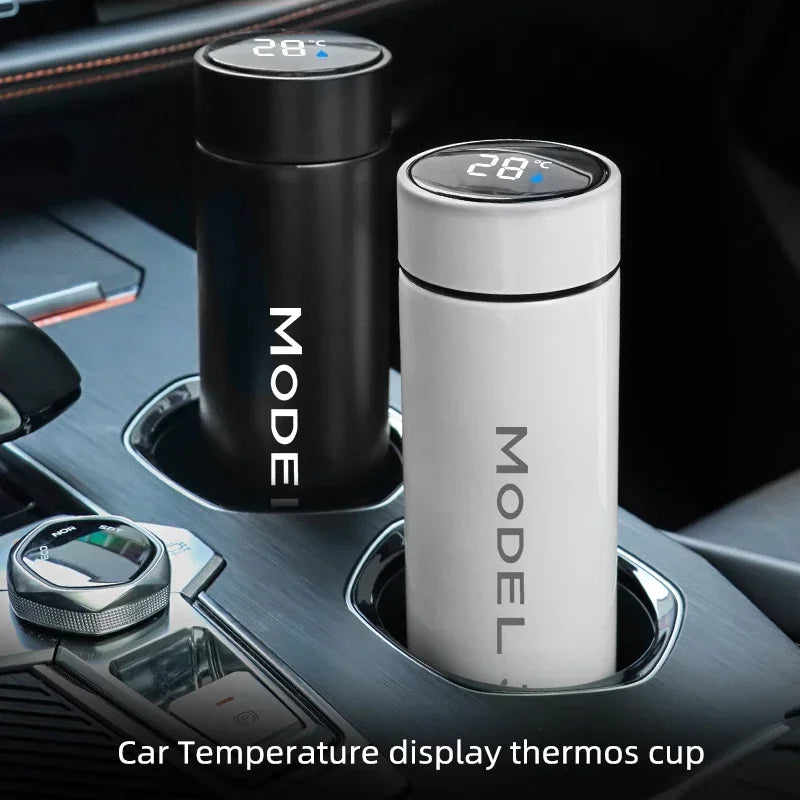 Thermos Intelligent 500ml pour Model 3 – Affichage de Température Digital