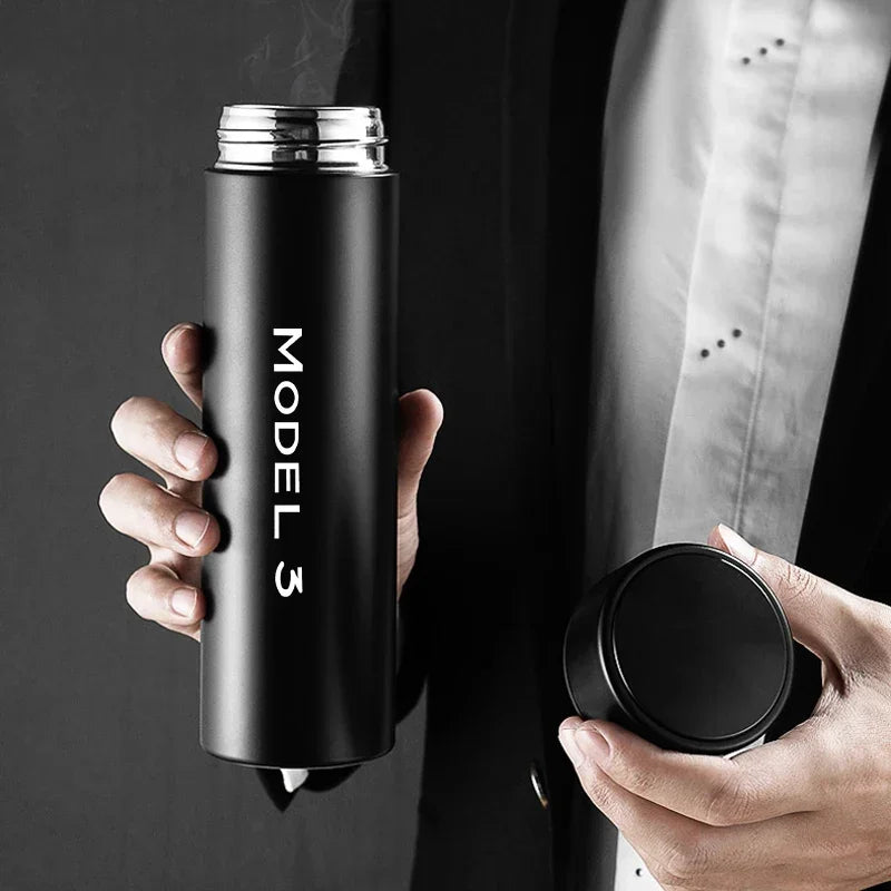 Thermos Intelligent 500ml pour Model 3 – Affichage de Température Digital